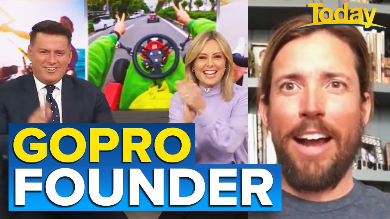 @GoPro founder Nick Woodman on 20 year legacy and what's next | Today Show Australia